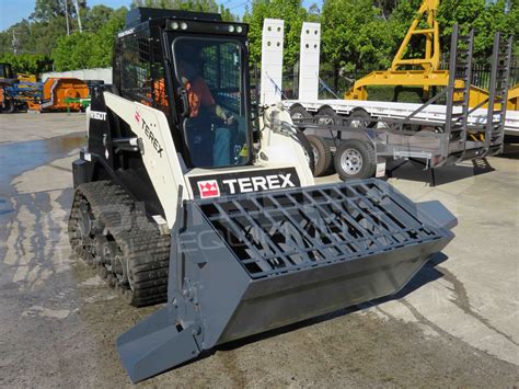 skid steer concrete mixing bucket